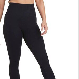NWT Lole Sweat Tech Rib High-Rise Leggings for Women Black S